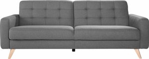 exxpo - sofa fashion 3-Sitzer "Nappa", mit Bettfunktion und Bettkasten