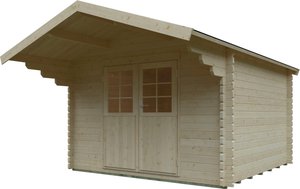 Kiehn-Holz Gartenhaus "Hainberg", aus naturbelassenem Fichtenholz
