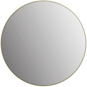 Talos Badspiegel "Picasso gold Ø 80 cm", hochwertiger Aluminiumrahmen