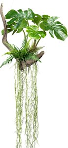 Creativ green Kunstpflanze "Splitphilodendron"