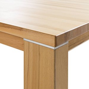 Tisch "Tavira" - Größe: 100x160 cm - Farbe: braun - Holzart: Kernbuche