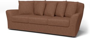 IKEA - Tomelilla 3 seater sofa, Vintage Rose, Samt - Bemz