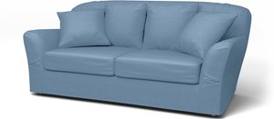 IKEA - Tomelilla 2 seater sofa, Vintage Blue, Leinen - Bemz