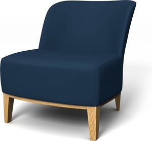 IKEA - Bezug für Lehnstuhl Stockholm, Deep Navy Blue, Baumwolle - Bemz