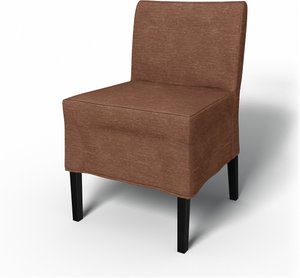 IKEA - Bezug für Stuhl Nils, Vintage Rose, Samt - Bemz