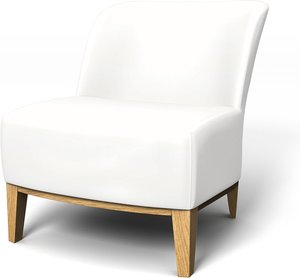 IKEA - Bezug für Lehnstuhl Stockholm, Absolute White, Leinen - Bemz