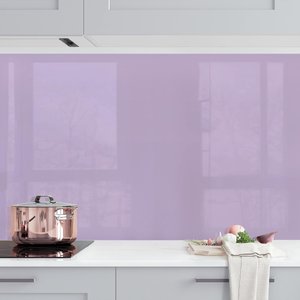 Küchenrückwand Unifarben Lavendel