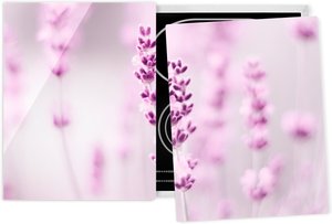Herdabdeckplatte Zartvioletter Lavendel