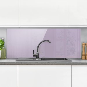 Glas Spritzschutz Unifarben - Panorama Lavendel