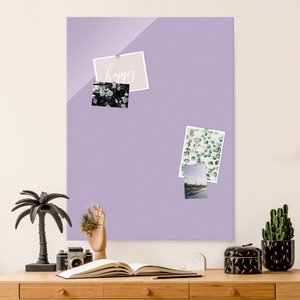 Glasbild Lavendel