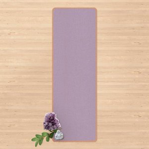 Yogamatte Kork Lavendel
