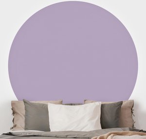 Runde Unitapete selbstklebend Lavendel