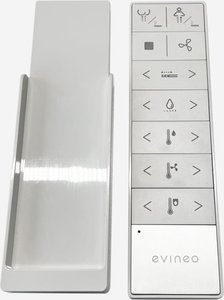 evineo Ersatz-Fernbedienung für Dusch-WCs inkl. Wandhalterung, BL0641,