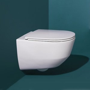 LAUFEN Pro Wand-Tiefspül-WC, spülrandlos, mit WC-Sitz, H8669570000001,