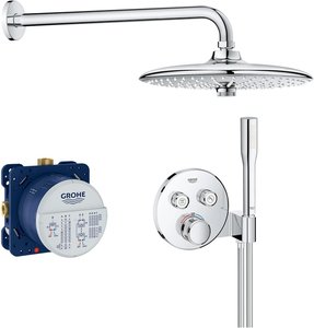 Grohe Grohtherm SmartControl Duschsystem, Thermostat, 34744000,