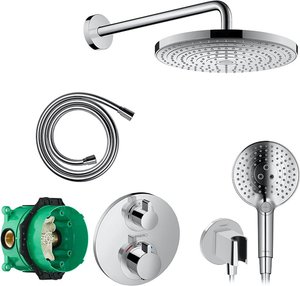 hansgrohe Raindance Select S Duschsystem, Thermostat, 27836000,