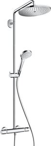hansgrohe Croma Select S Duschsystem, Thermostat, 26794000,
