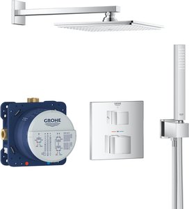 Grohe Grohtherm Cube Duschsystem, Thermostat, 34741000,