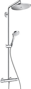 hansgrohe Croma Select S Duschsystem, Thermostat, 26790000,