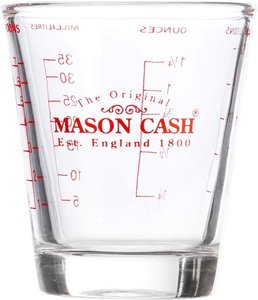 Mason Cash Messbecher "Classic" aus Glas, 35 ml