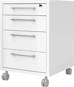 Rollcontainer  Saale ¦ weiß ¦ Maße (cm): B: 48,2 H: 68,2 T: 49,1 Büro > Rollcontainer - Sconto
