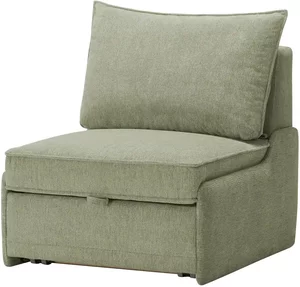 Schlafsessel  Polly de Luxe ¦ grün ¦ Maße (cm): B: 90 H: 95 T: 104 Polstermöbel > Sessel > Polstersessel - Möbel Kraft