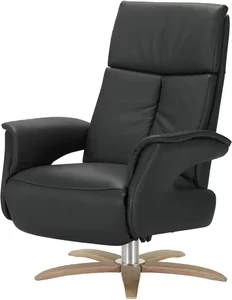 Relaxsessel aus Leder  Lia ¦ schwarz ¦ Maße (cm): B: 78 H: 108 T: 86 Polstermöbel > Sessel > Polstersessel - Möbel Kraft