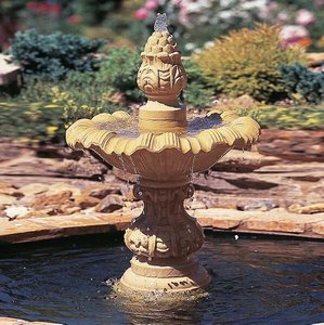 Gartenbrunnen mediterran kaufen - Saint-Sauveur / Terrakotta
