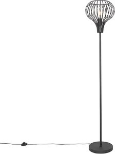 Moderne Stehlampe schwarz - Sapphira