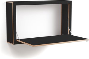 Ambivalenz - Fläpps Sekretär/in 100 x 60 x 20 cm, schwarz