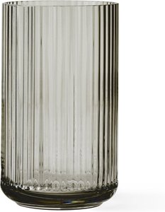 Lyngby Porcelæn - Glasvase H 20 cm, smoke