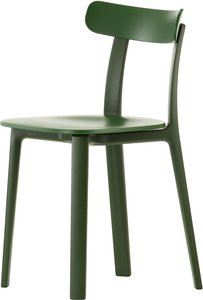 Vitra - All Plastic Chair, efeu, Filzgleiter