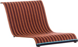 Magis - South Sitzauflage für Lounge Gartenarmlehnstuhl, rot / orange