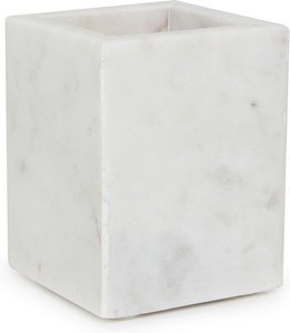 Cubic White Zahnputzbecher