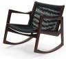 ClassiCon Euvira Rocking Chair Schaukelstuhl Sessel/Sofa ClassiCon Gestell: natur Sitz: Leder Classic