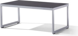 Sieger Loungetisch mit Glasplatte 110x60x44 cm
