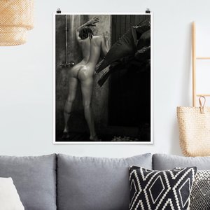 Poster Akt & Erotik Tropische Dusche