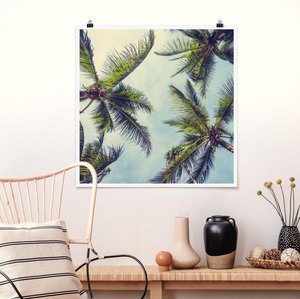 Poster Die Palmen