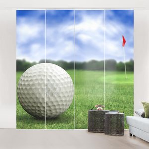 Schiebegardine Golfball