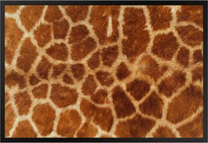 Fußmatte Giraffenfell