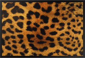 Fußmatte Servalkatzenfell