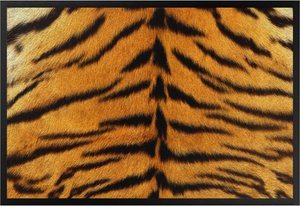 Fußmatte Tigerfell