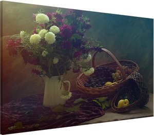 Magnettafel Stillleben mit Blumenvase