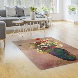 Teppich Odilon Redon - Blumenvase mit Mohn