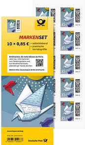 10 Deutsche Post 0,85 € Briefmarken "Brieftaube" selbstklebend