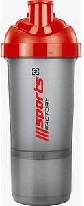 sports FACTORY Shaker MixKing transparent/schwarz 600,0 ml