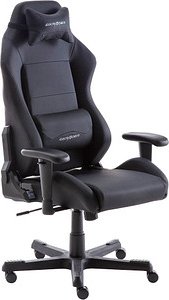 DXRacer Gaming Stuhl D-Serie, OH-DE01-N Kunstleder schwarz