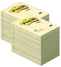 Post-it® Haftnotizen Standard 656 gelb 12 Blöcke