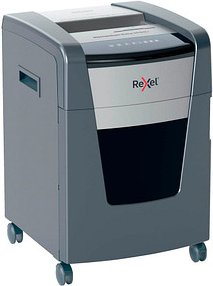Rexel XP512+ Aktenvernichter mit Partikelschnitt P-5, 2 x 15 mm, bis 12 Blatt, grau