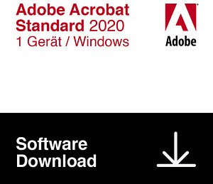 Adobe Acrobat Standard 2020 Windows Software Vollversion (Download-Link)